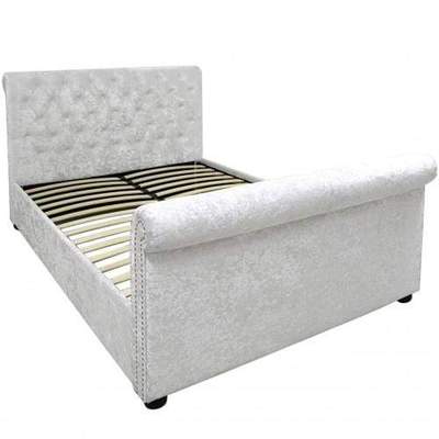White Allure King Size Bed