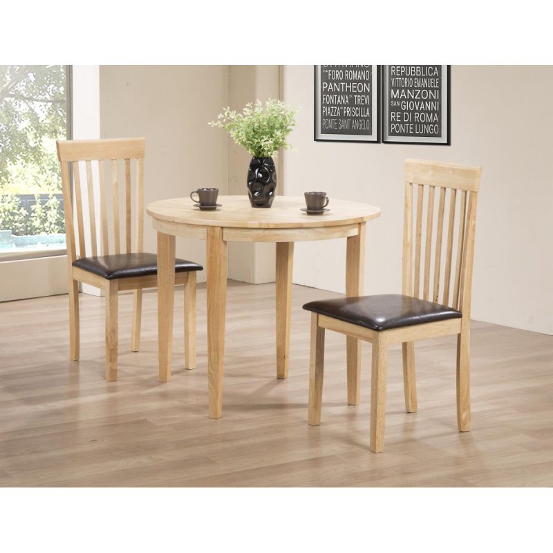 Lunar Dining Set With 2 Chairs - Image 3