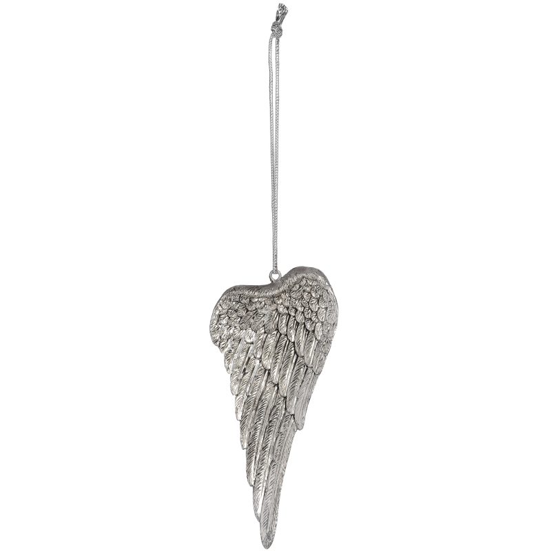 Silver Wing Hanging Ornament - Image 2