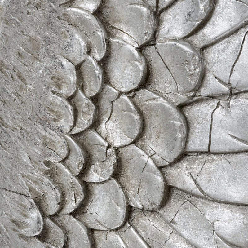 Antique Silver Large Angel Wings - Image 2