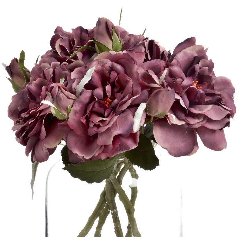 Dusty Pink Short Stem Fashion Rose - Image 4