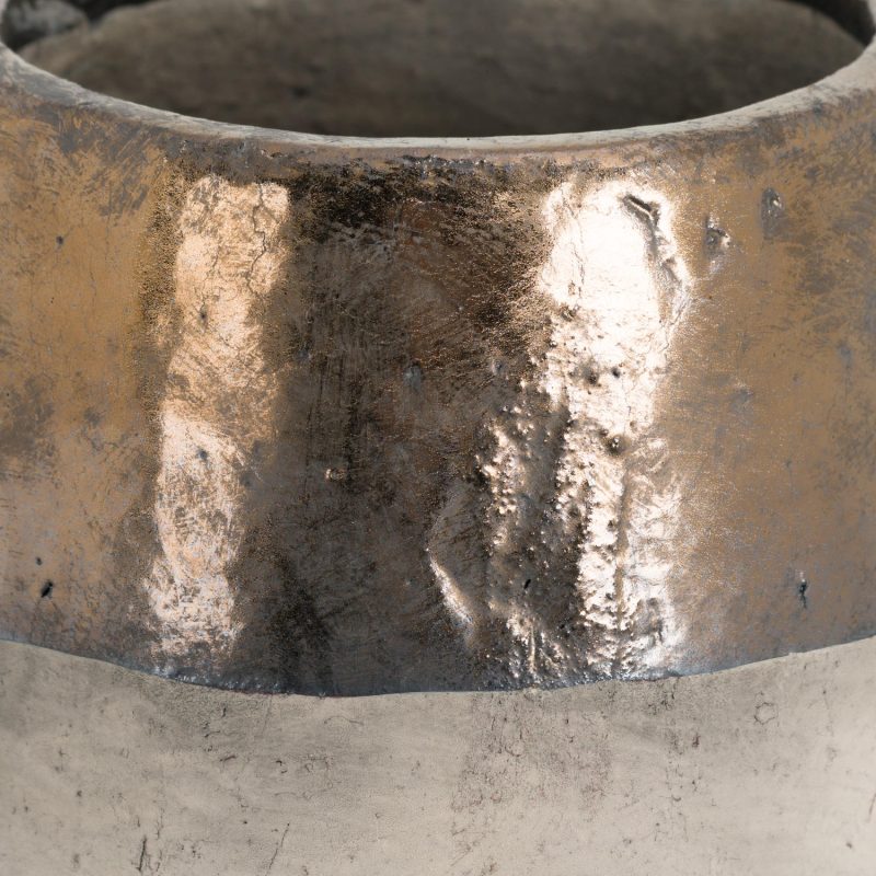 Metallic Dipped Large Vase - Image 2