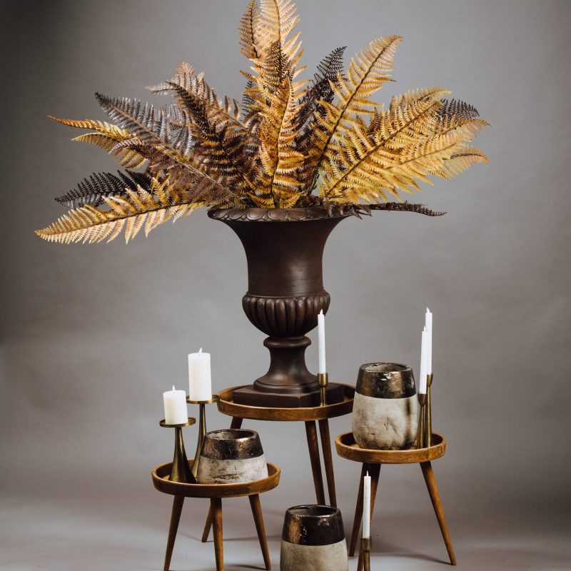 Metallic Dipped Large Vase - Image 5