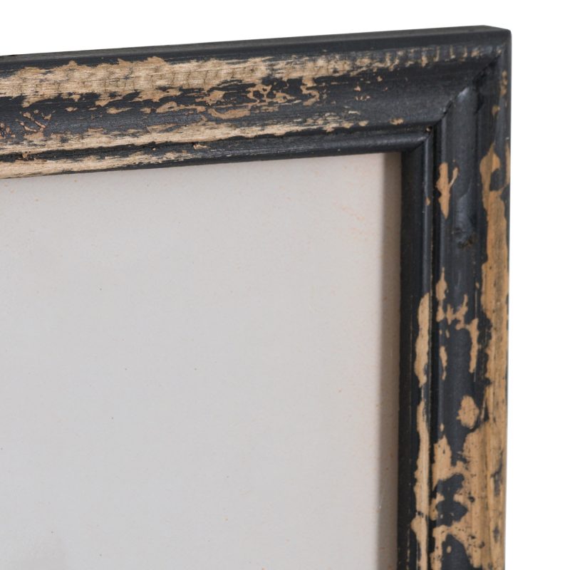 Rustic Framed Botanical Pair Of Ferns Picture - Image 3