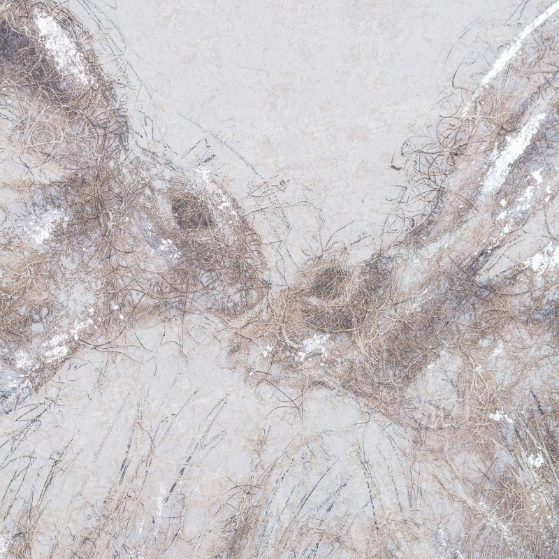 March Hares On Cement Board With Frame - Image 2