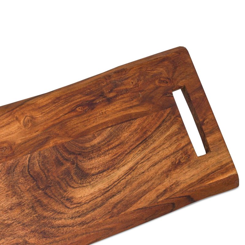 Live Edge Chopping Board With Handle - Image 2