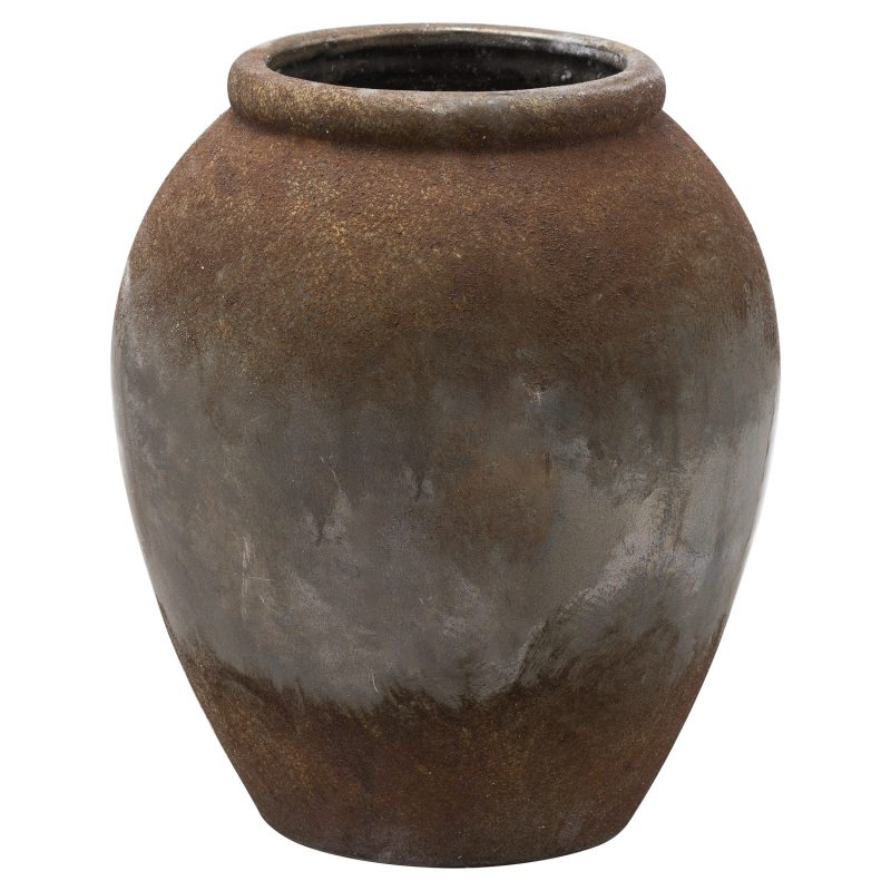 Castello Aged Stone Tall Vase