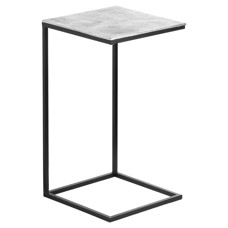 Farrah Collection Silver Set Of Two Sofa Tables - Image 3