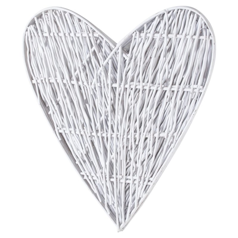 Large White Willow Branch Heart - Image 3
