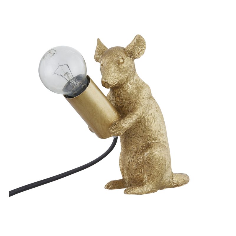 Milton The Mouse Gold Table Lamp - Image 4