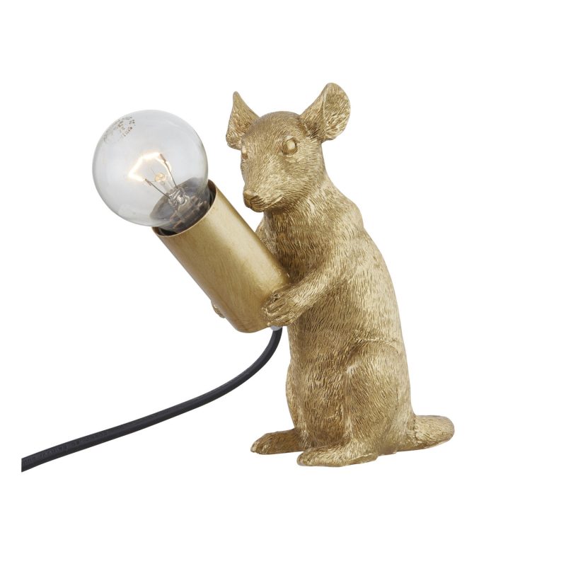 Milton The Mouse Gold Table Lamp - Image 5