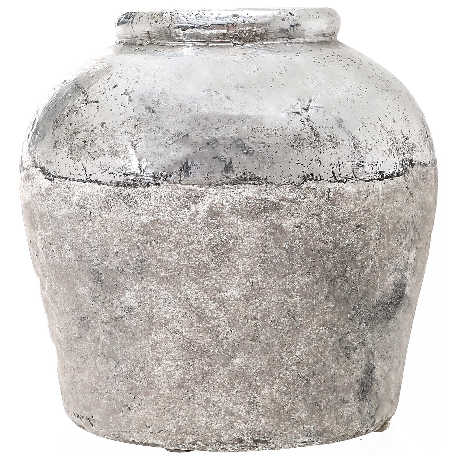 Metallic Dipped Juniper Vase