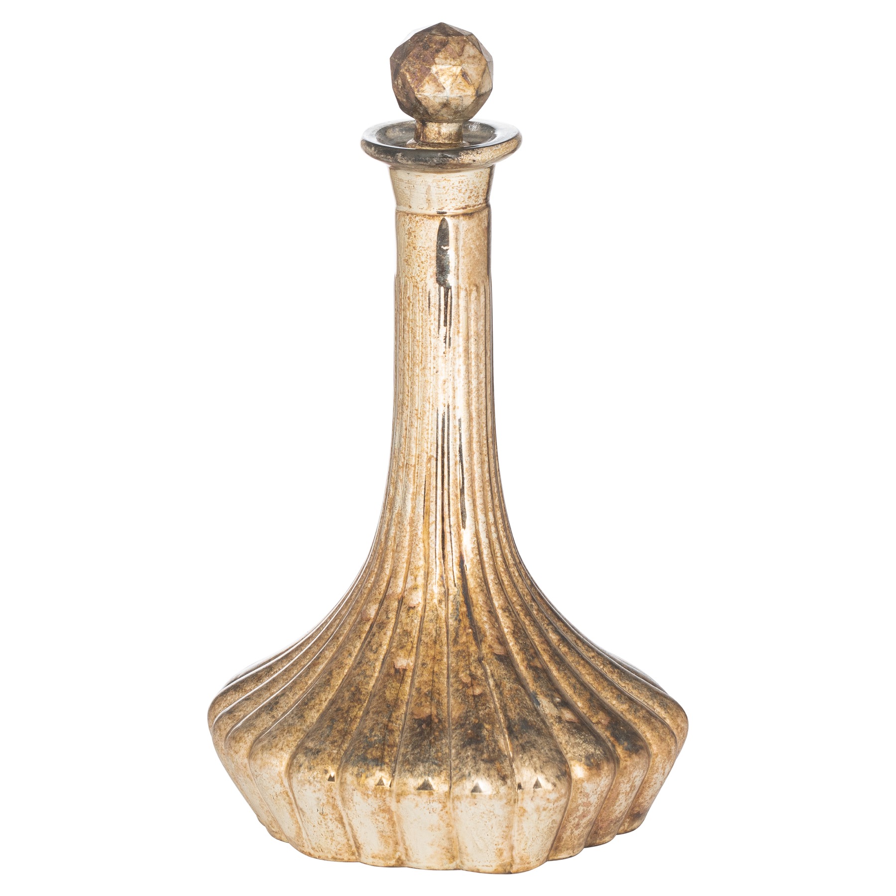 Burnished Medium Decorative Decanter