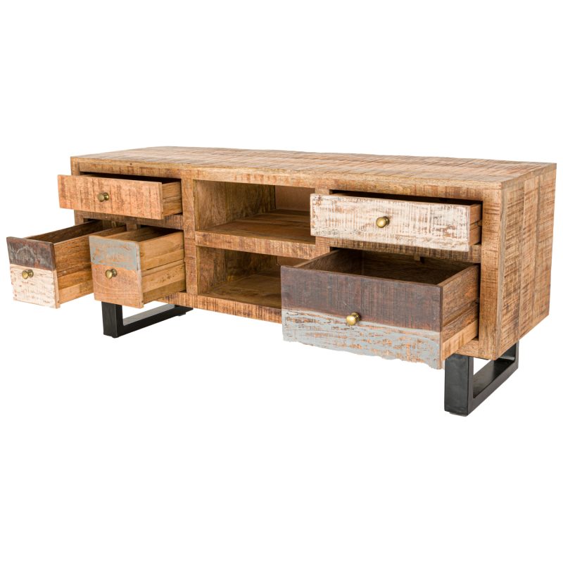 Reclaimed Industrial  Media Unit - Image 2