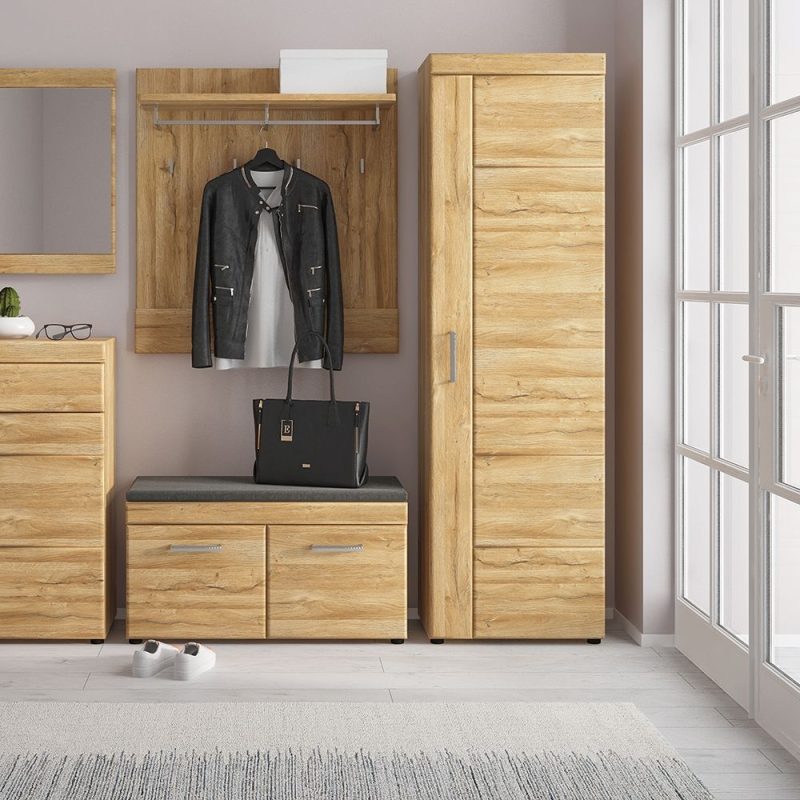 Cortina Tall Cupboard (RH) in Grandson Oak - Image 4