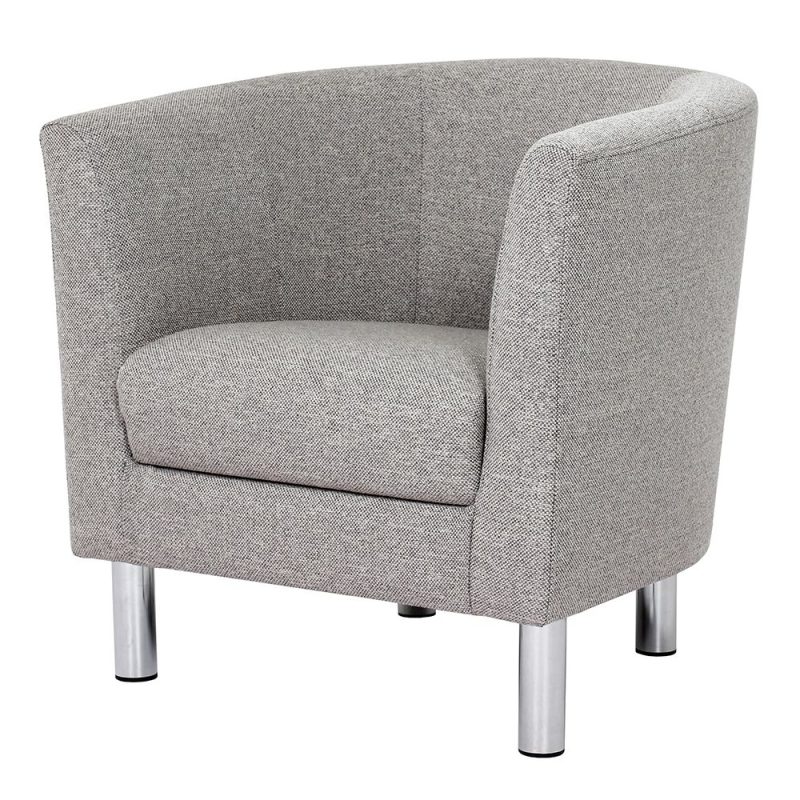 Cleveland Armchair in Nova Light Grey - Image 5