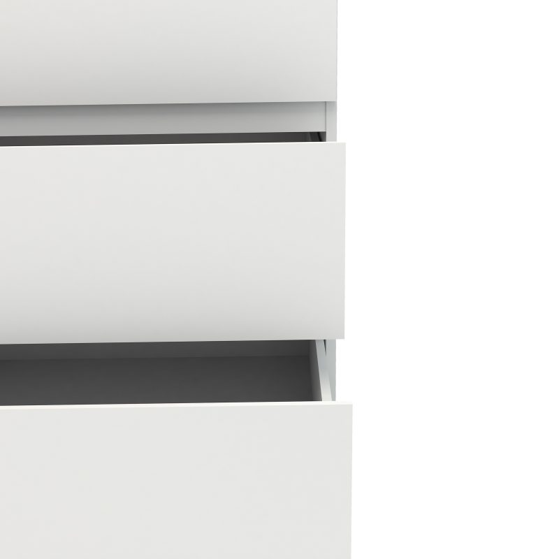 Nova Wide Chest Of 6 Drawers (3+3) In White - Image 8