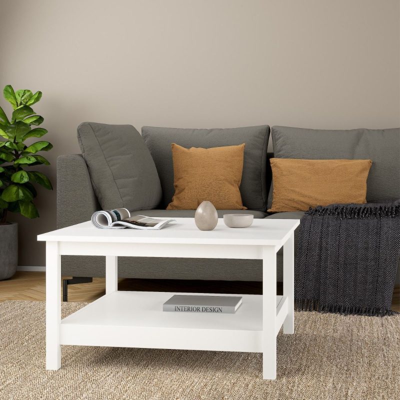 Barcelona Coffee Table in White - Image 5