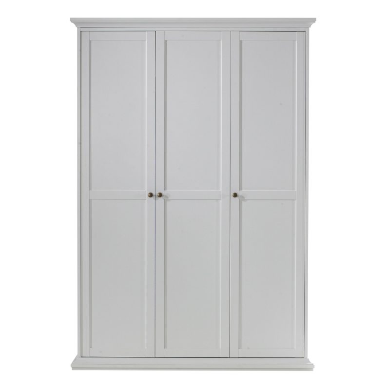 Paris Wardrobe with 2 Doors in White - Image 5