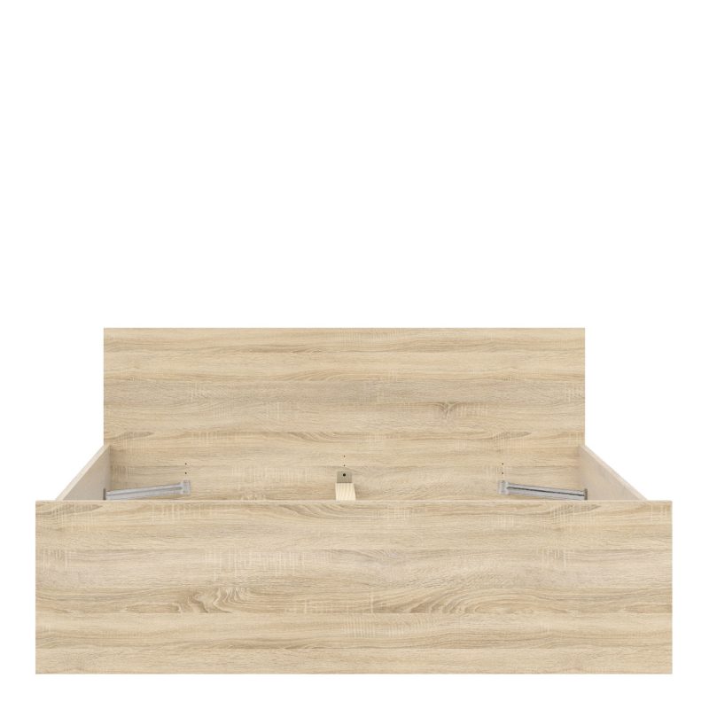 Naia Euro King Bed (160 X 200) In Oak - Image 8