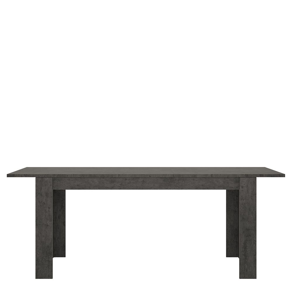Zingaro Dining Table In Grey And White