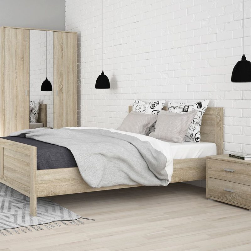 4 You 2 Drawer Low Chest/Bedside In Sonama Oak - Image 3