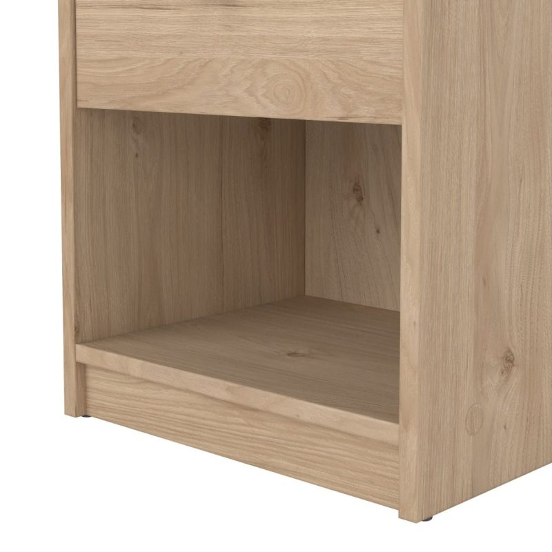 May Bedside 1 Drawer in Jackson Hickory Oak - Image 9