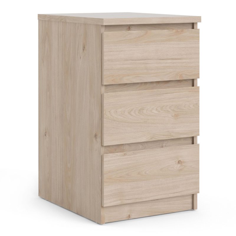 Naia Bedside 3 Drawers in Jackson Hickory Oak - Image 2