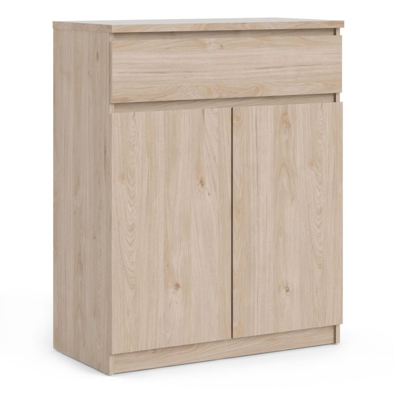 Naia Sideboard 1 Drawer 2 Doors in Jackson Hickory Oak - Image 4