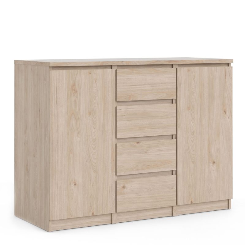 Naia Sideboard  4 Drawers 2 Doors in Jackson Hickory Oak - Image 4