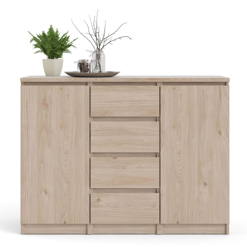 Naia Sideboard  4 Drawers 2 Doors in Jackson Hickory Oak - Image 2