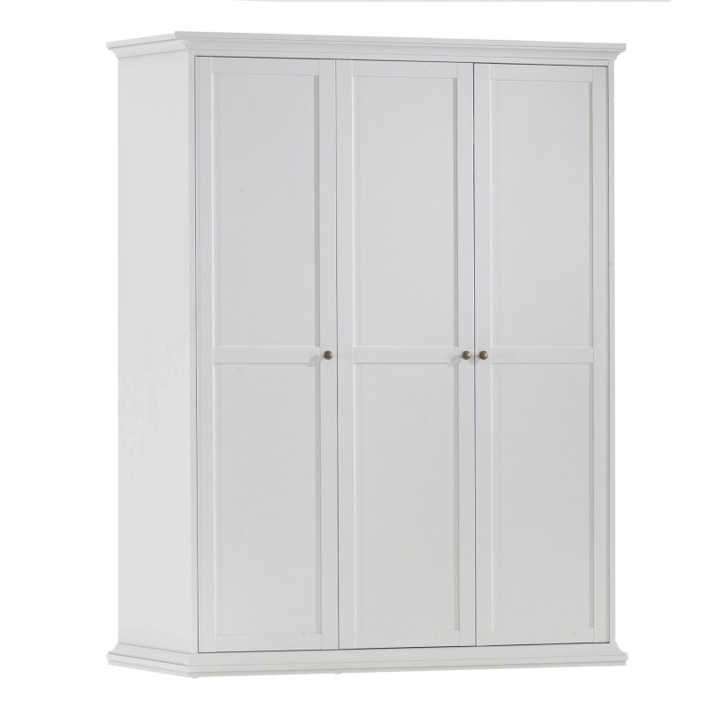 Paris Wardrobe with 2 Doors in White - Image 9