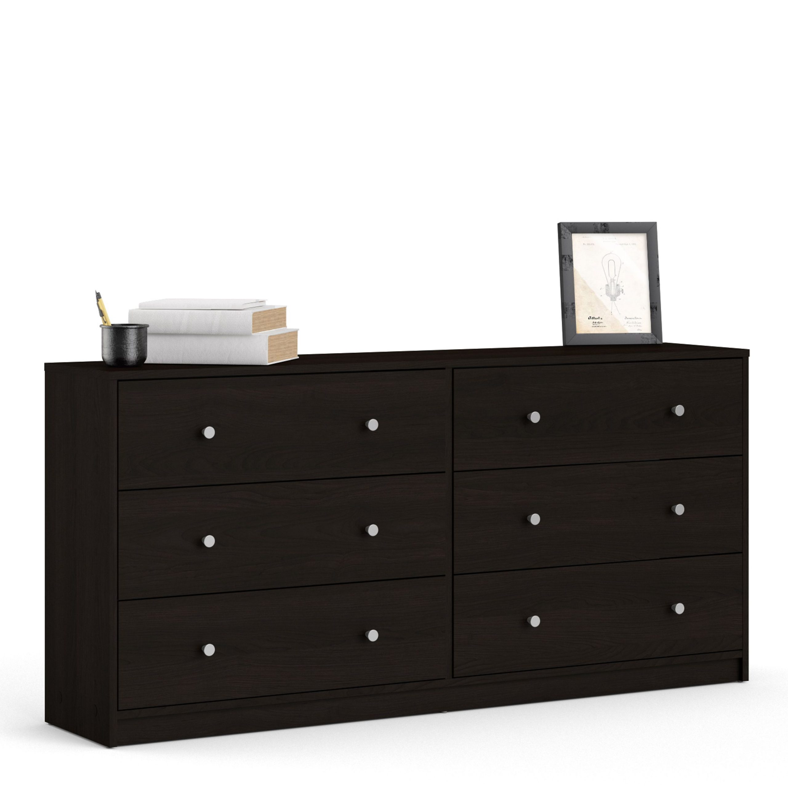 May Chest Of 6 Drawers (3+3) In Coffee