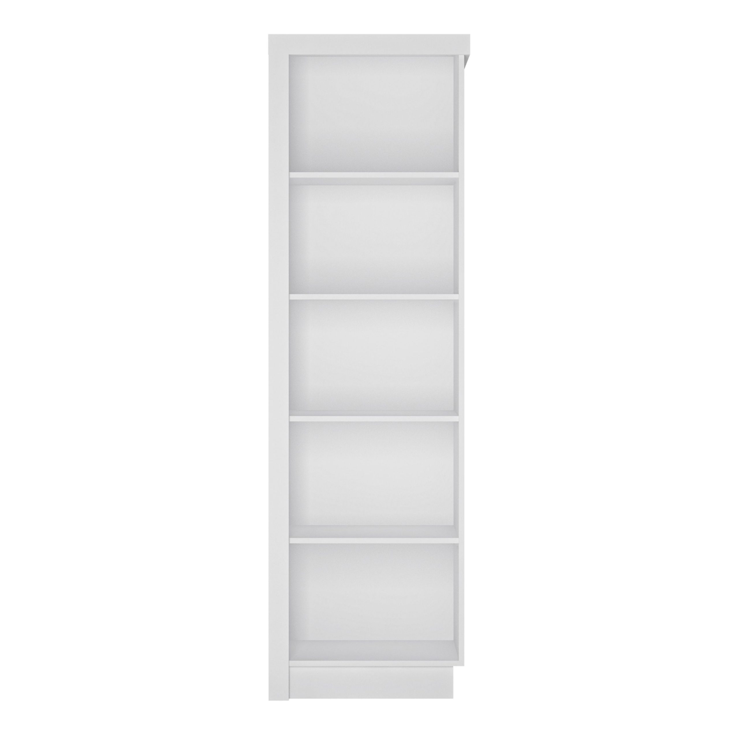 Lyon Bookcase (RH) In White And High Gloss