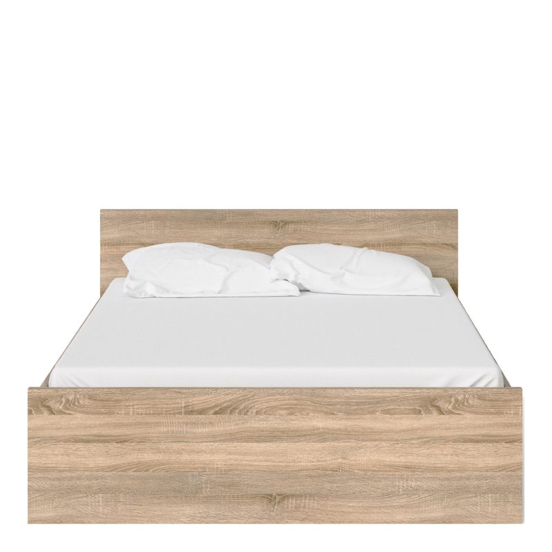 Naia Euro King Bed (160 X 200) In Oak - Image 4