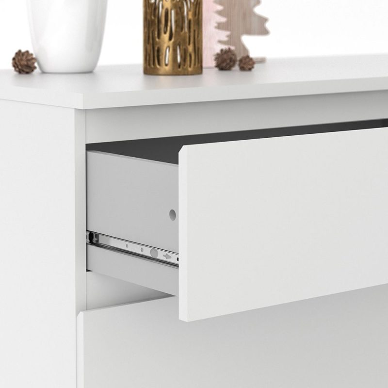 Nova Wide Chest of 6 Drawers (3+3) in White - Image 4