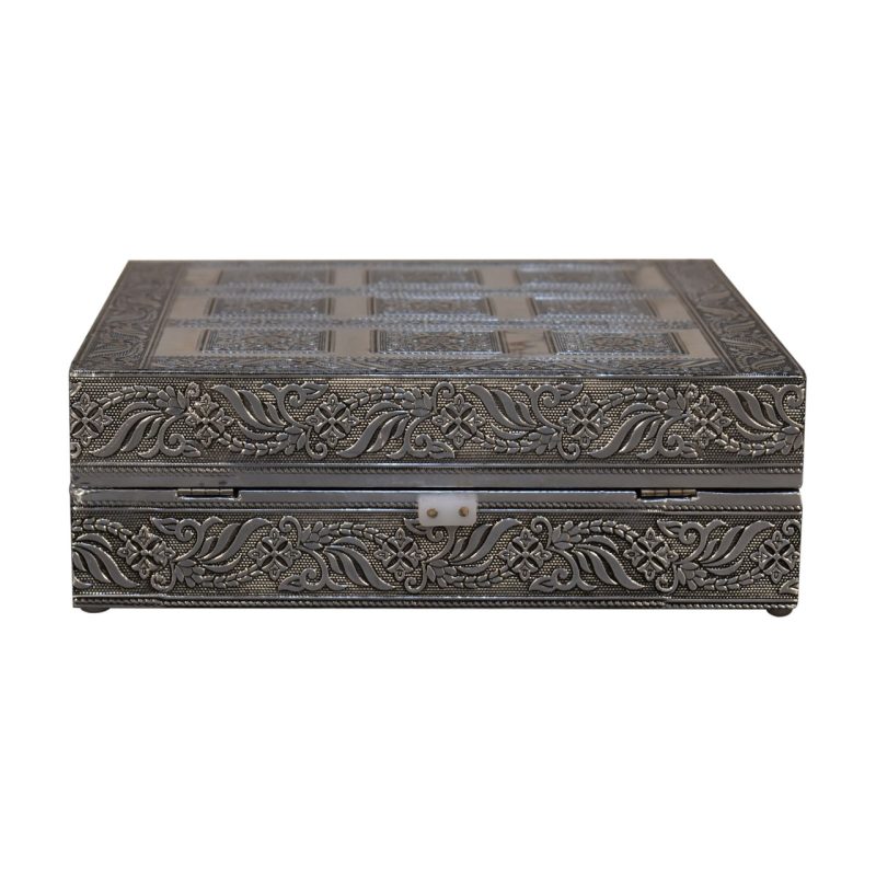 Navy Double Jewellery Box - Image 8