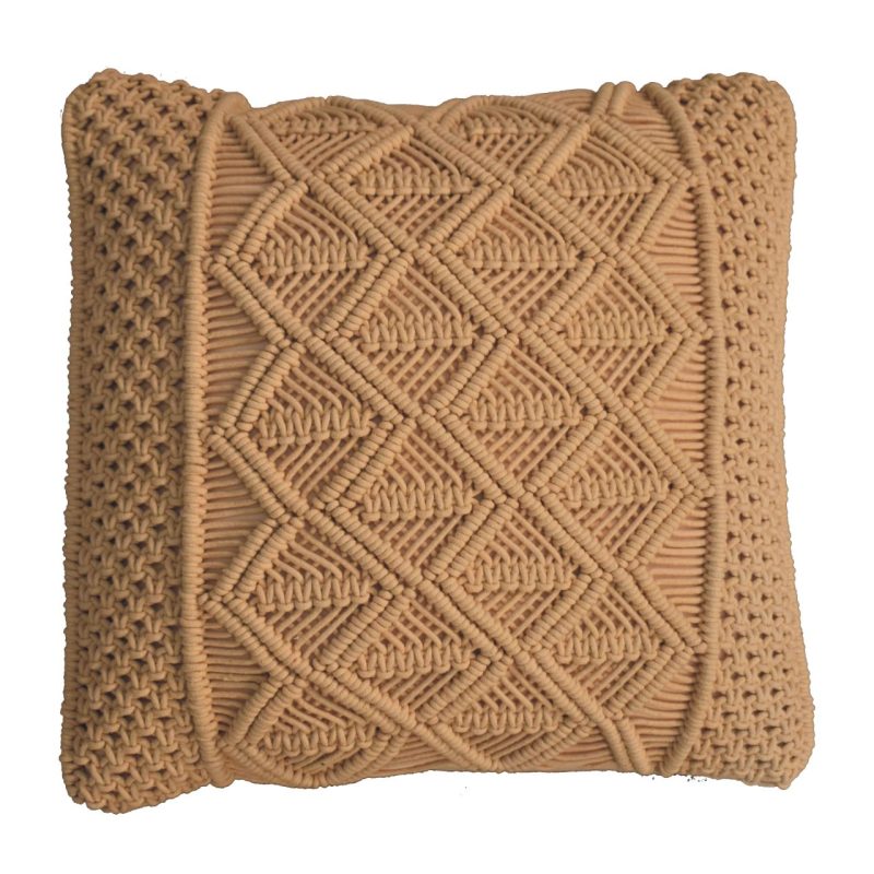 Ansley Mustard Cushion - Image 4
