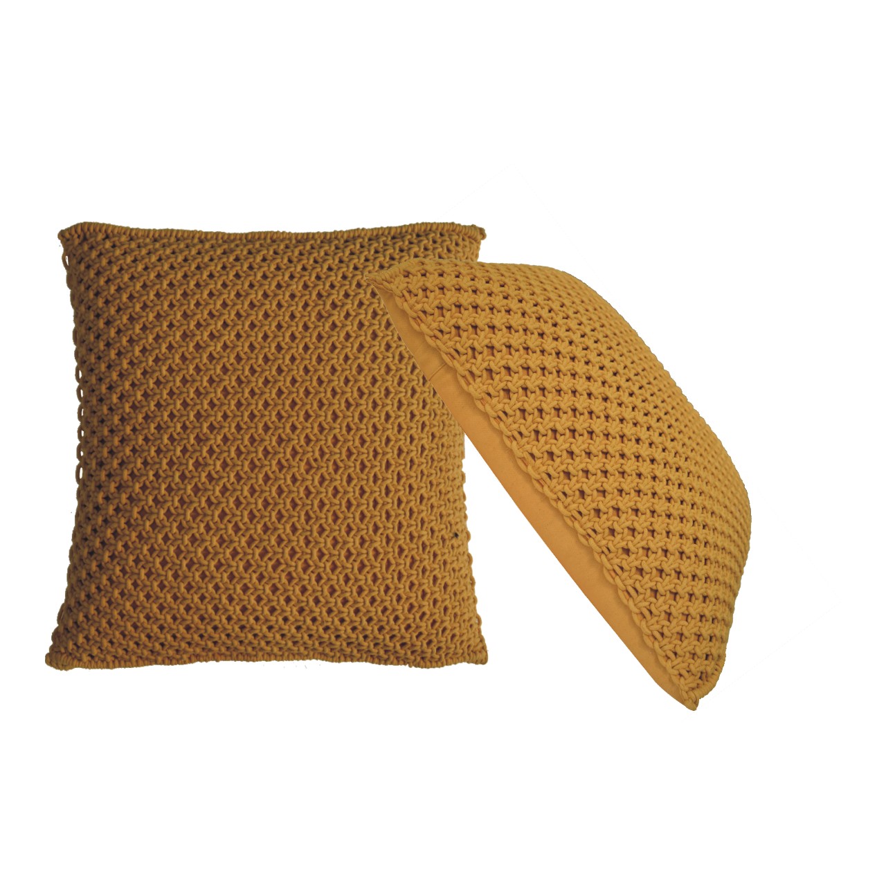 Myra Cushion Set Of 2 - Mustard