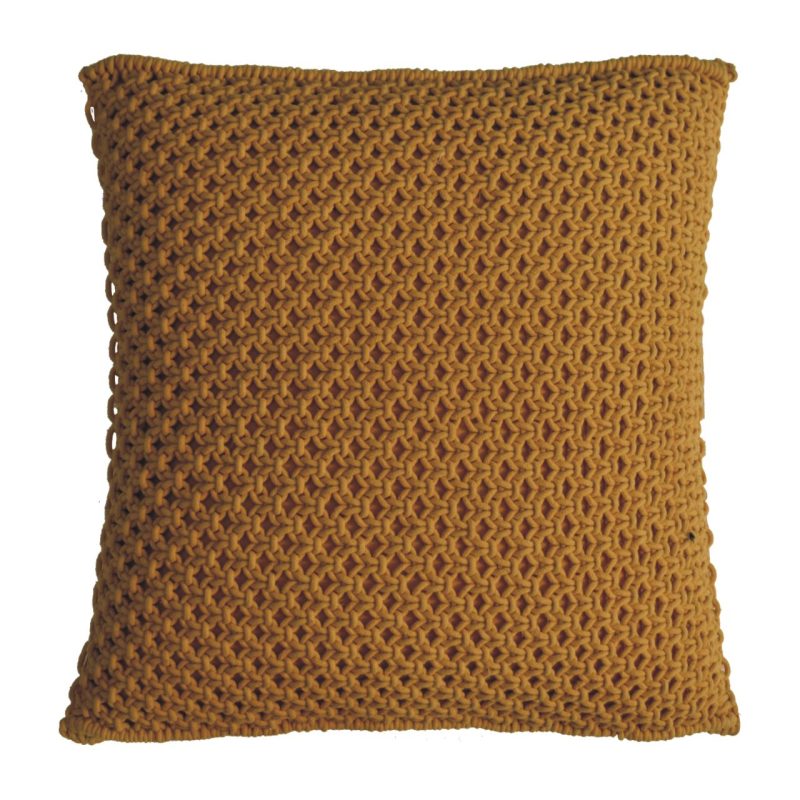 Myra Cushion Set Of 2 - Mustard - Image 4