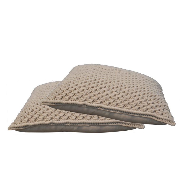 Myra Cushion Set Of 2 - Cream - Image 4