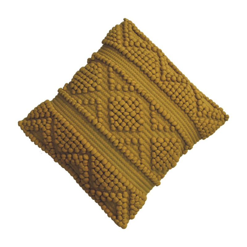 Nola Cushion Set Of 2 - Mustard - Image 4