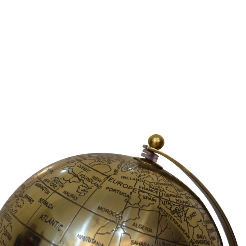 Gold Pyramid Globe - Image 5