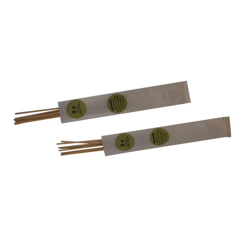 Black And White Vase Reed Diffuser Set Of 2 (Lemon Grass & Ocean Breeze) - Image 6