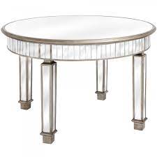 Apollo Champagne Mirrored 120cm Round Dining Table