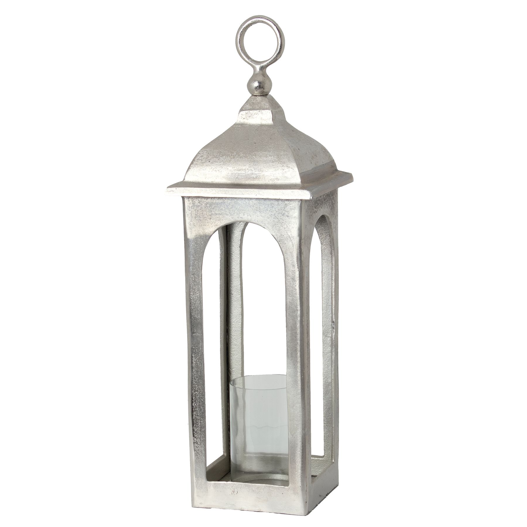 Farrah Collection Cast Aluminium Loop Top Lantern