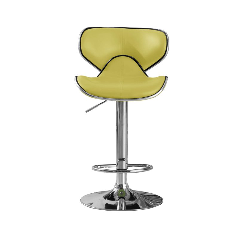 Hillside Bar Stool PU Chrome (2s) - Image 3