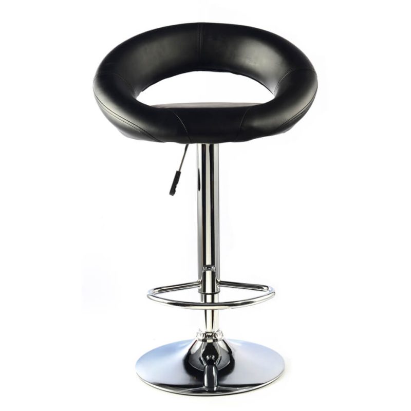 Murry Bar Stool PU Chrome (2s) - Image 3