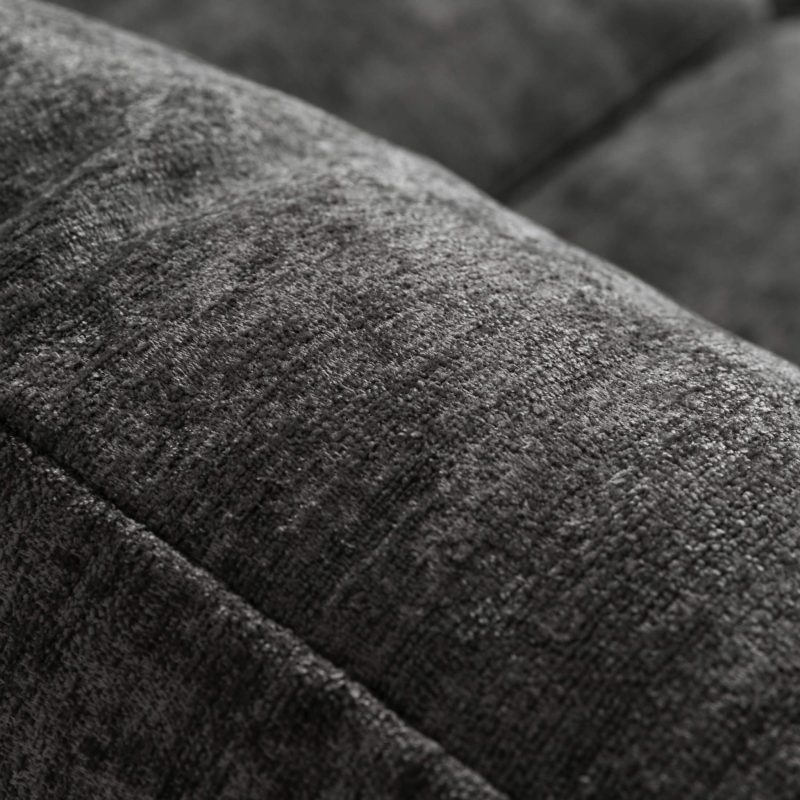 Repton U Shaped Fabric Sofa Grey - Image 3