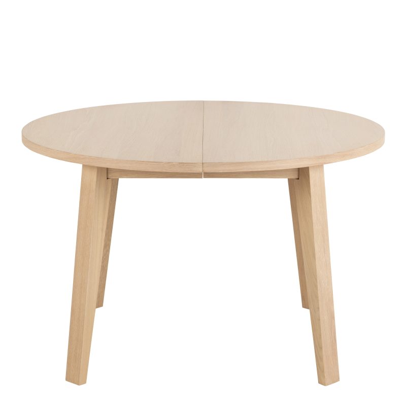 A-Line Round Dining Table in White Oak - Image 2